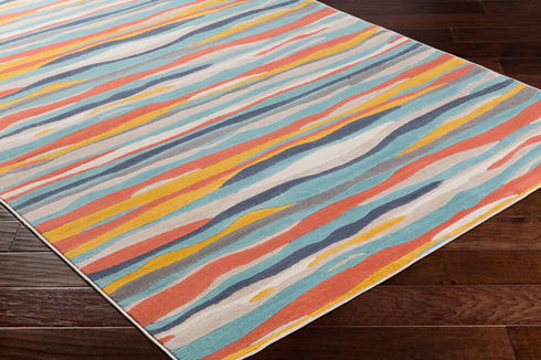 City Machine Woven Rug