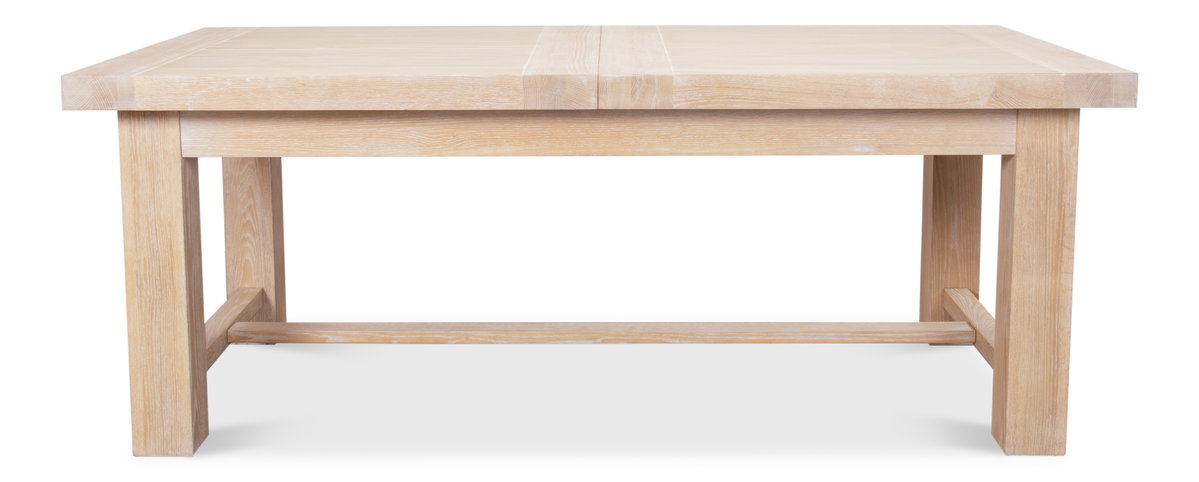 Bauhaus Dining Table, by Sarreid, 3'3" length x 9'2" width x 2'6" height View 2
