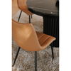 Alibi Dining Chair Tan - Set Of Two, by Moe's Home, 18" width x 33" height x 20" depth thumbnail 10