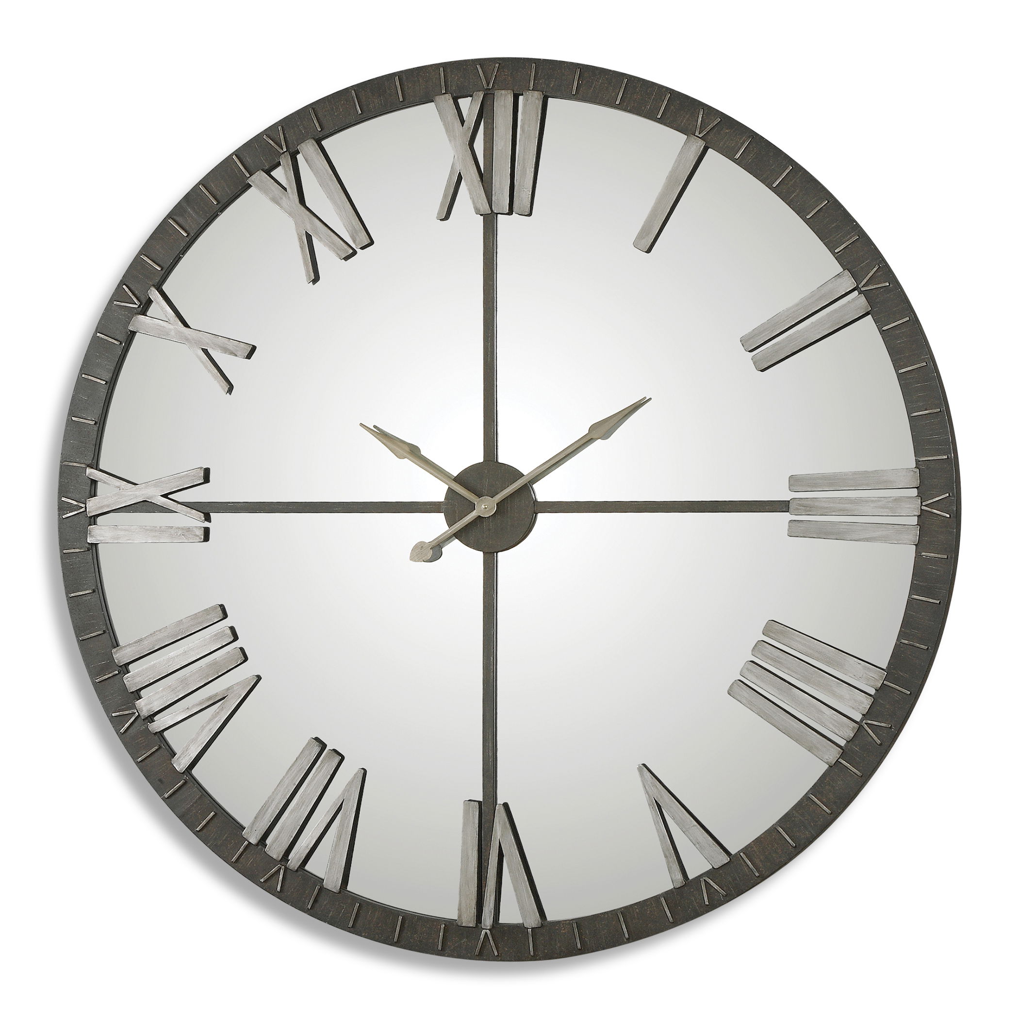 Amelie Large Bronze Wall Clock large image 