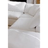 Clay Ottoman Cream White, by Moe's Home, 44.5" width x 19.5" height x 44.5" depth thumbnail 8