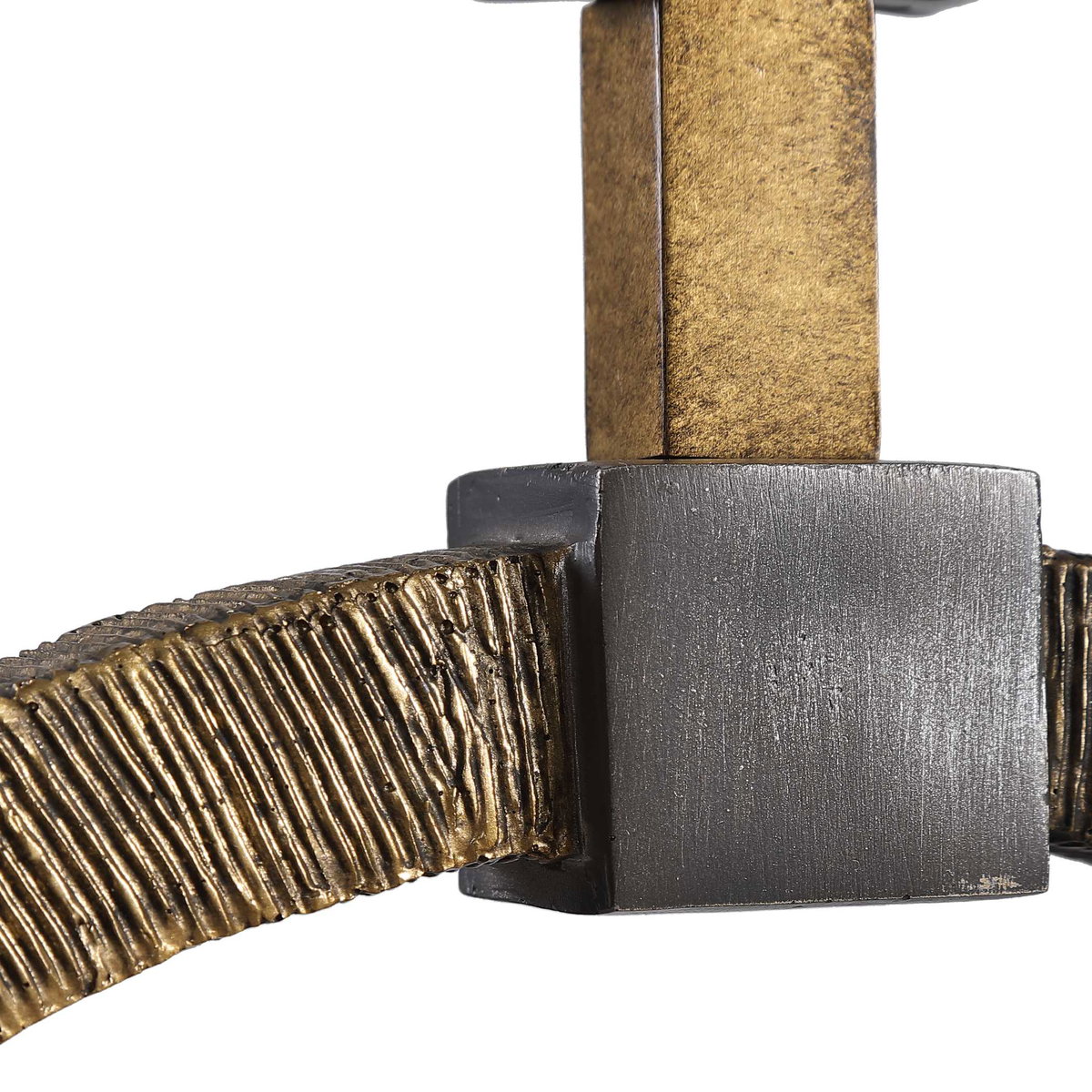 Relic Aged Gold Table Lamp, by Uttermost, 19" width x 26" height x 10" depth View 6