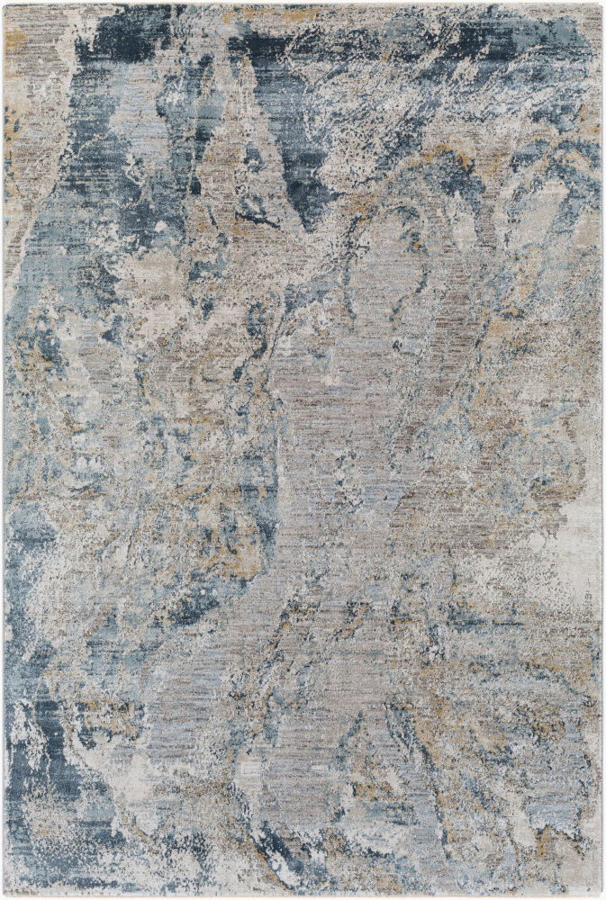 Brunswick Machine Woven Rug, by Surya, 7'4.58" length x 4'11.84" width