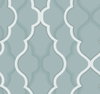 Double Damask Teal Wallpaper, by York Wall, 27' length x 2'3" width x 0.02" depth thumbnail