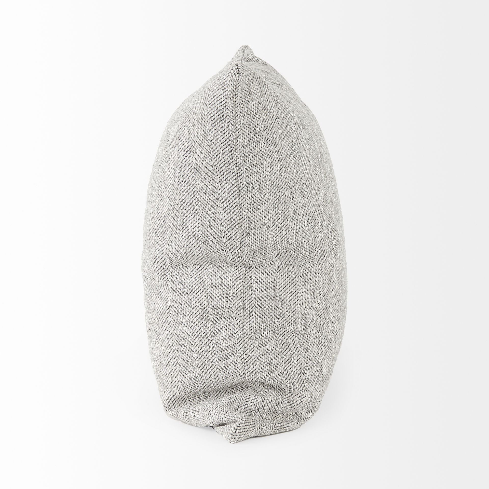 Valence Light Gray Throw Pillow Sectional Piece, Sectional Sofa by Mercana, 17.72" length x 0.39" width x 17.72" height View 8