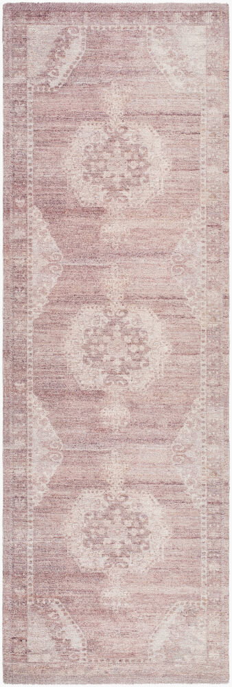 Unique Handmade Rug, by Surya, 8' length x 2'6" width