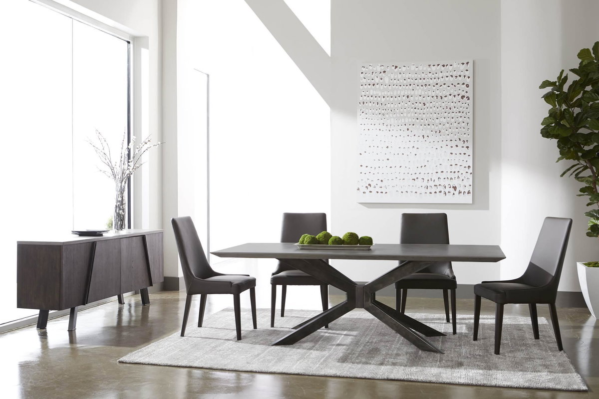 Industry Rectangle Dining Table, by Essentials for Living, 87" width x 30" height x 39.5" depth View 6