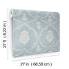 Royal Damask Blue Wallpaper thumbnail 5