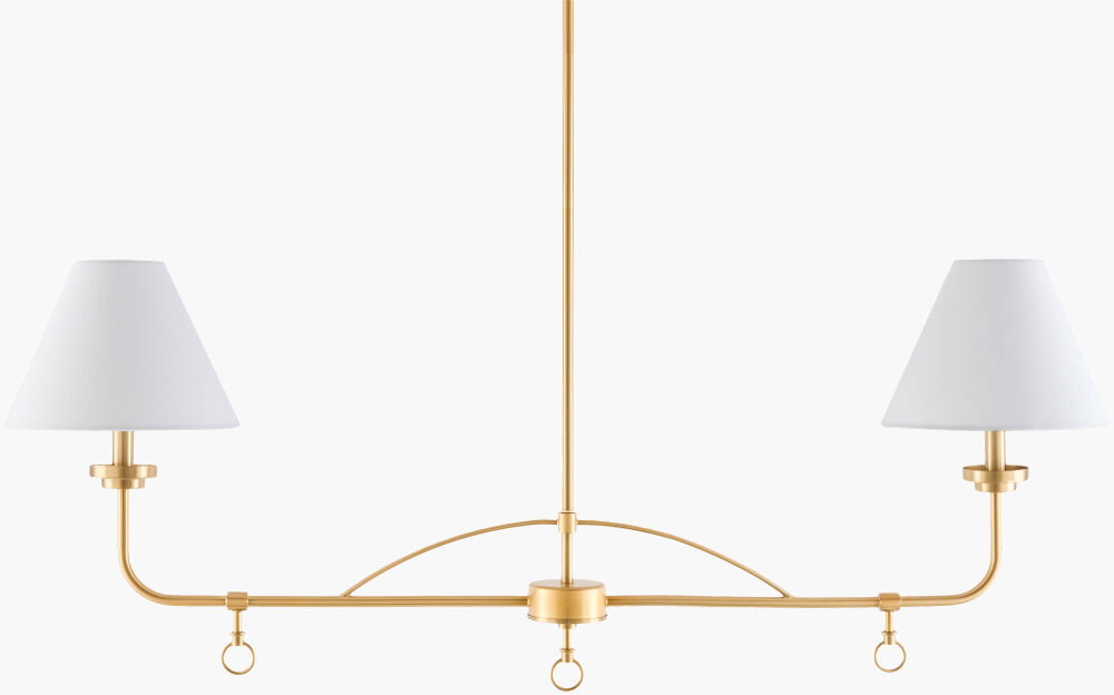 The Channy Pendant, by Surya, 9" length x 44" width x 17" height