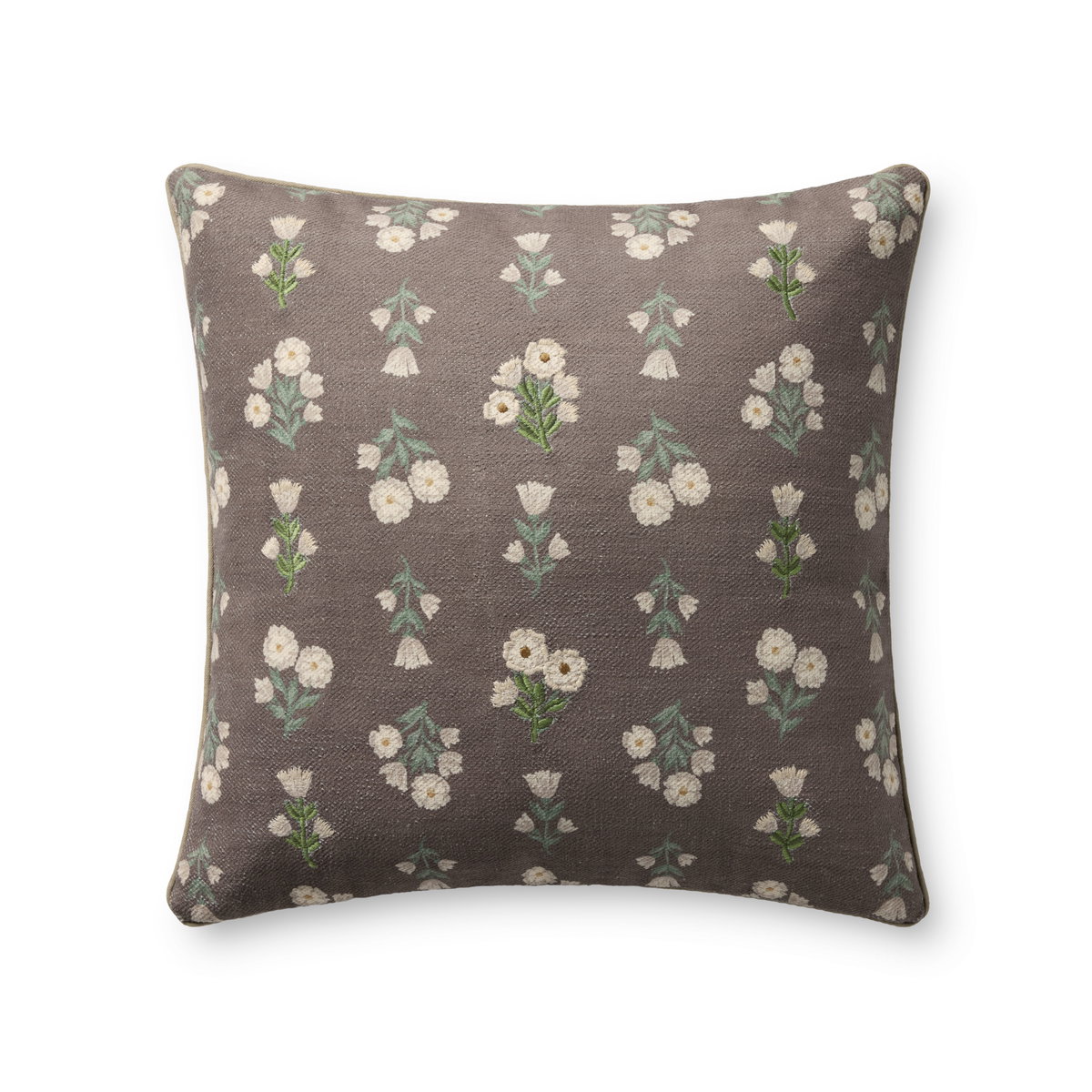 Chris Loves Julia x Loloi Posie Pillow, Decorative Pillow, 20" length x 20" width View 1