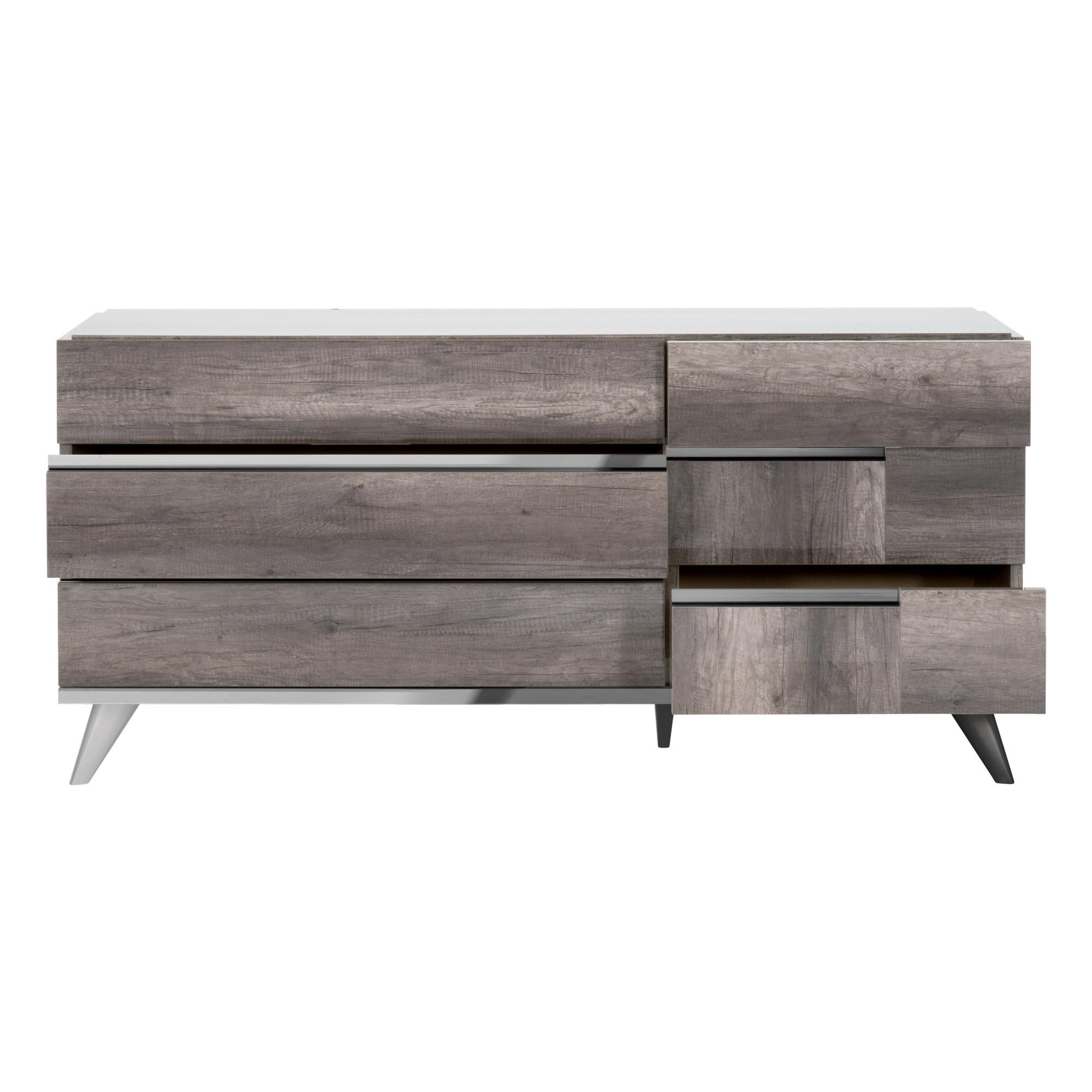 Collina 6-Drawer Double Dresser, by Essentials for Living, 67" width x 32" height x 19.75" depth View 2