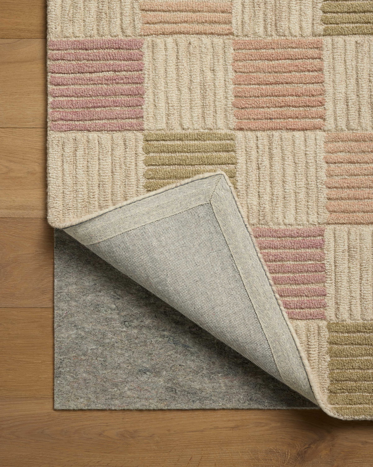 Brigette Romanek x Loloi Madi Rug, 5' length x 7'6" width View 7