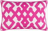 Large Zig Zag Lumbar Pillow, Decorative Pillow by Surya, 13" length x 20" width thumbnail