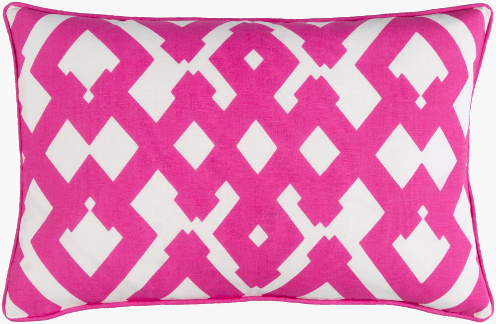Large Zig Zag Lumbar Pillow, Decorative Pillow by Surya, 13" length x 20" width