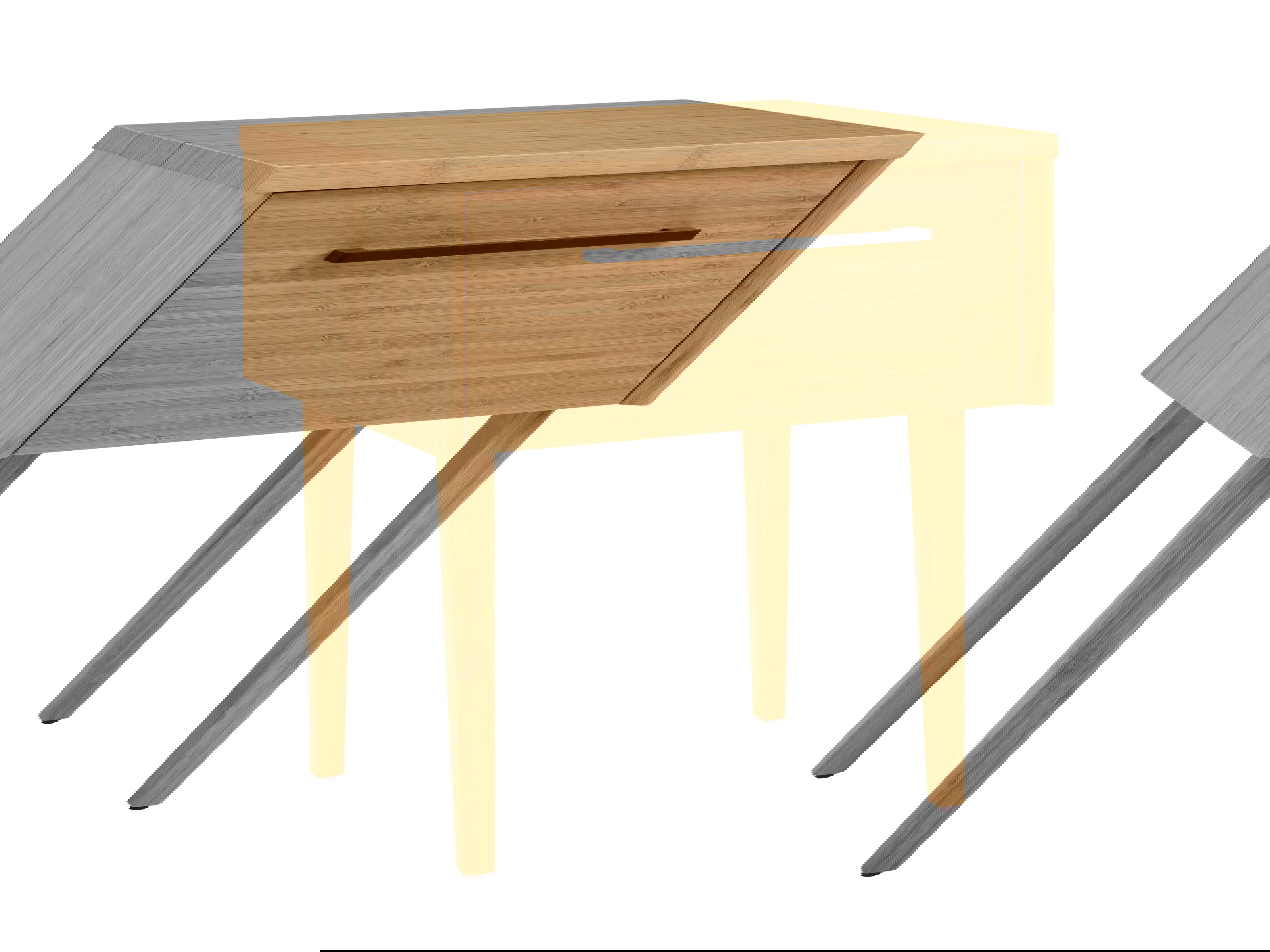 Sienna Nightstand, Caramelized, by Greenington, 18.5" length x 20" width x 21" height View 5