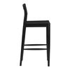 Owing Barstool Black, Counter & Bar Stool by Moe's Home, 19.5" width x 42" height x 20" depth thumbnail 3