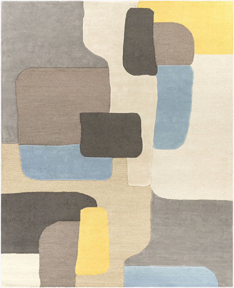 Brooklyn Handmade Rug, by Surya, 1'6" length x 1'6" width
