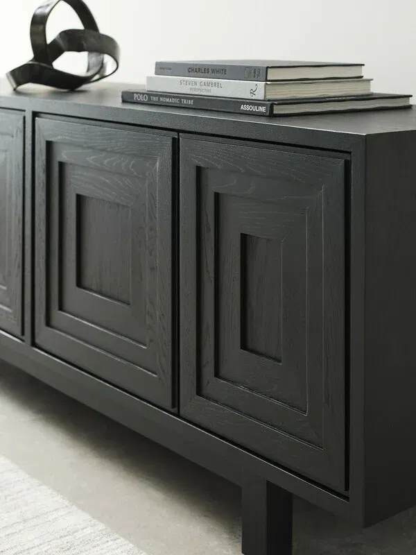 Spencer Media Console, Sideboards & Buffet by Stickley, 70.5" width x 26" height x 19" depth View 3