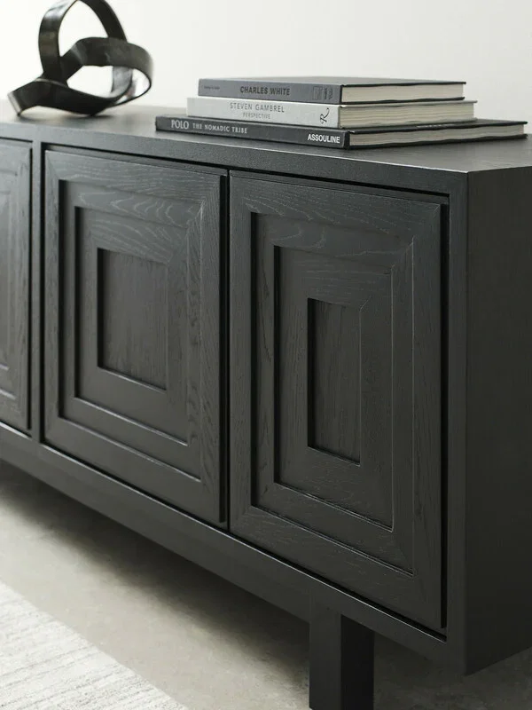 Spencer Media Console, Sideboards & Buffet by Stickley, 70.5" width x 26" height x 19" depth View 3