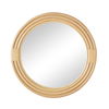 Pelicano Small Round Mirror, by Woven, 28" diameter x 1.5" depth thumbnail 1
