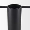 Tovi Small Matte Black Narrow Metal Vase thumbnail 8