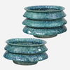 ZigZag Blue Green Bowls Set/2 thumbnail 0