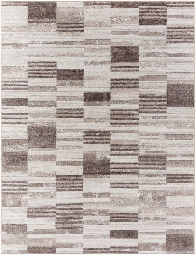 Enfield Machine Woven Rug, by Surya, 1'3.75" length x 1'3.75" width