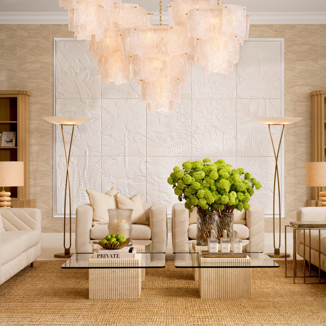 Asinara 7 - Light Metal Chandelier, by Eichholtz USA, 24.02" width x 23.62" height x 24.02" depth View 4