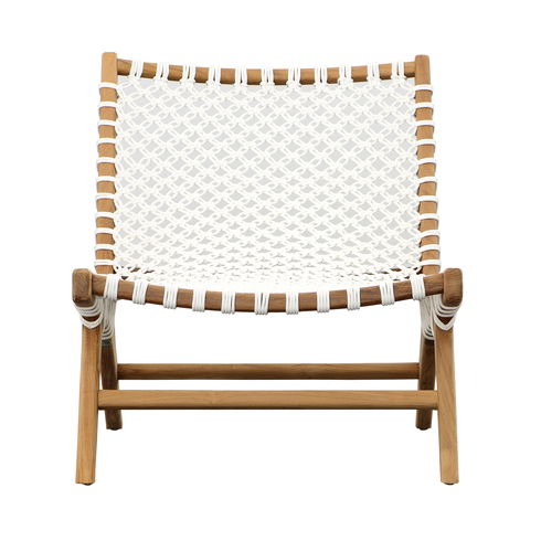 Mario Outdoor Occasional Chair White