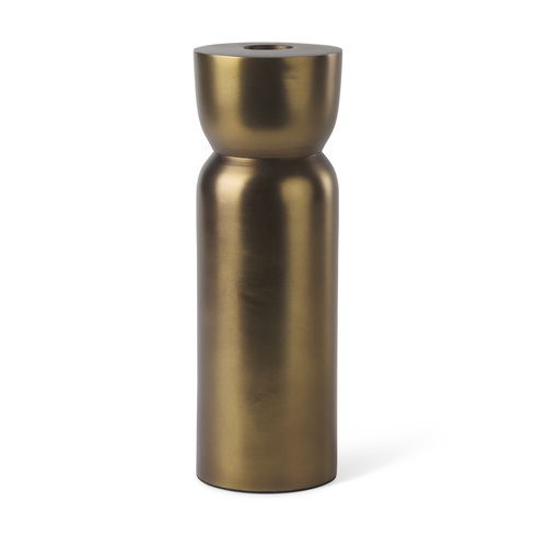 Malta Aluminum Candle Holder Large