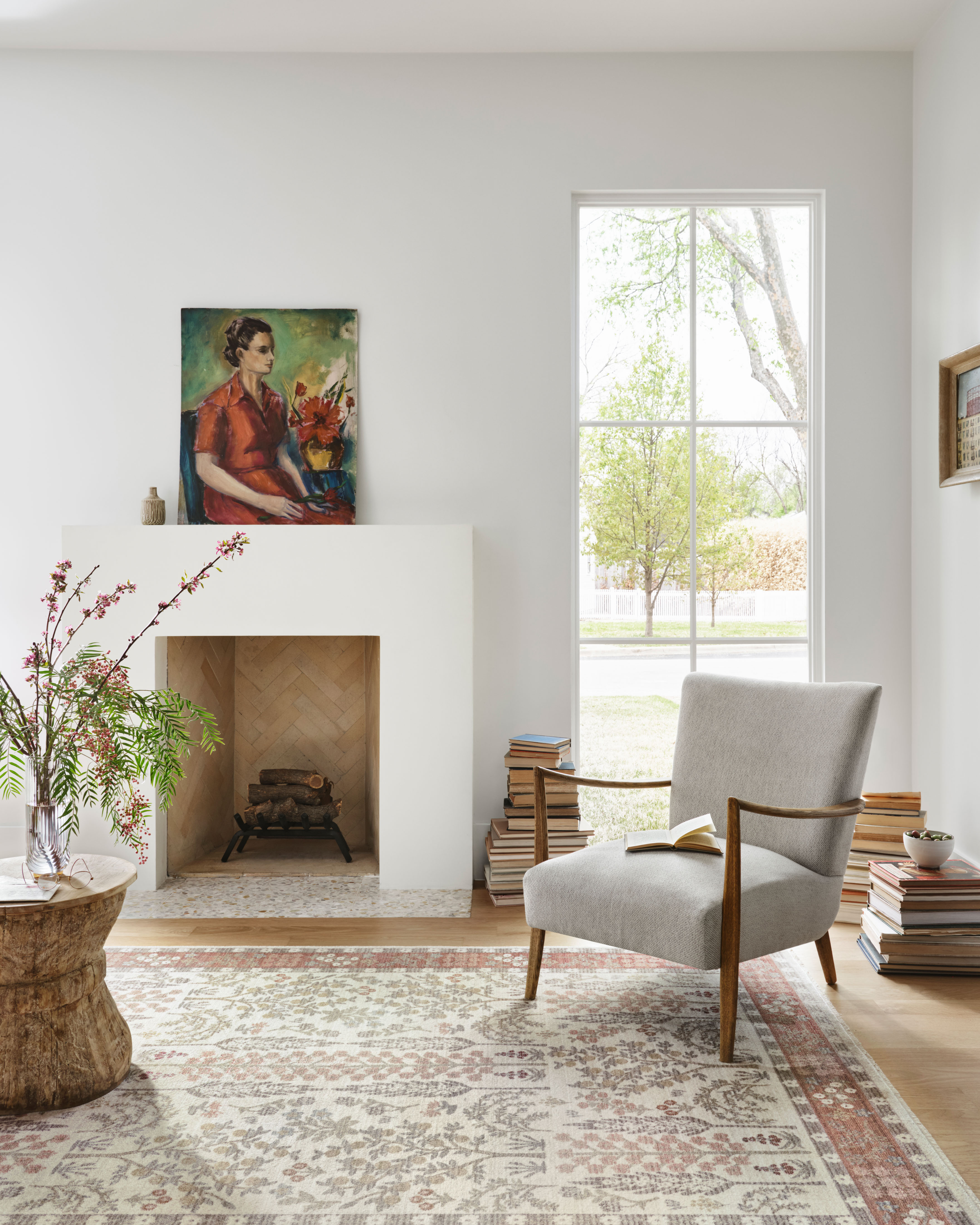 Rifle Paper Co. x Loloi Holland Rug, 2'7" length x 8' width View 2