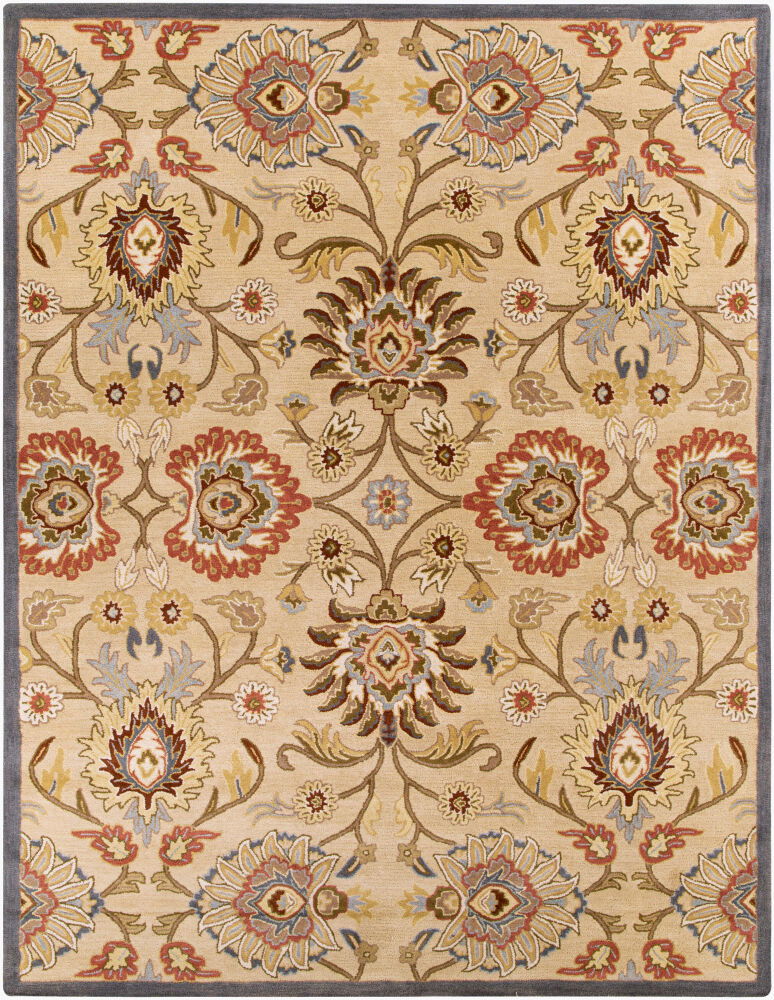 Caesar Handmade Rug, by Surya, 1'6" length x 1'6" width