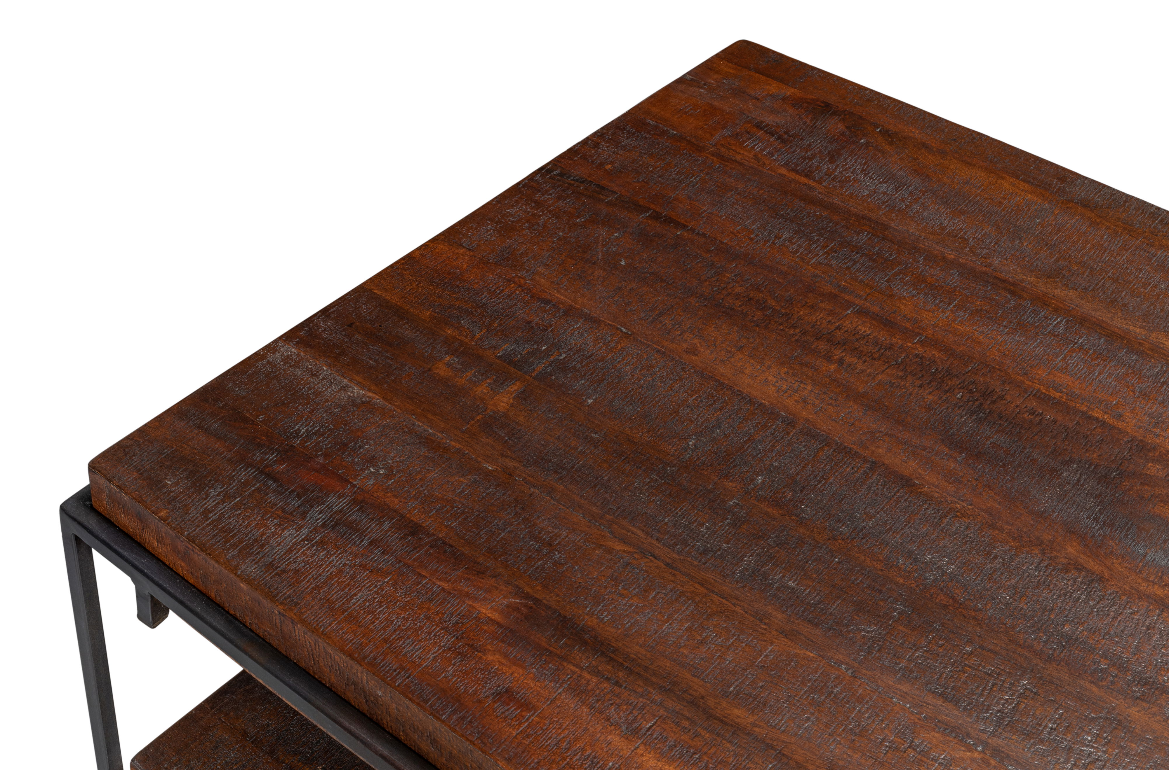 Ernest Desk, by Sarreid, 60" length x 30" width x 30" height View 11