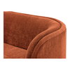 Yoon Chaise Right Fired Rust, Chaise Lounges & Daybed by Moe's Home, 59.5" width x 32.25" height x 46" depth thumbnail 5