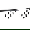 Malibu Dining Table Black thumbnail 1