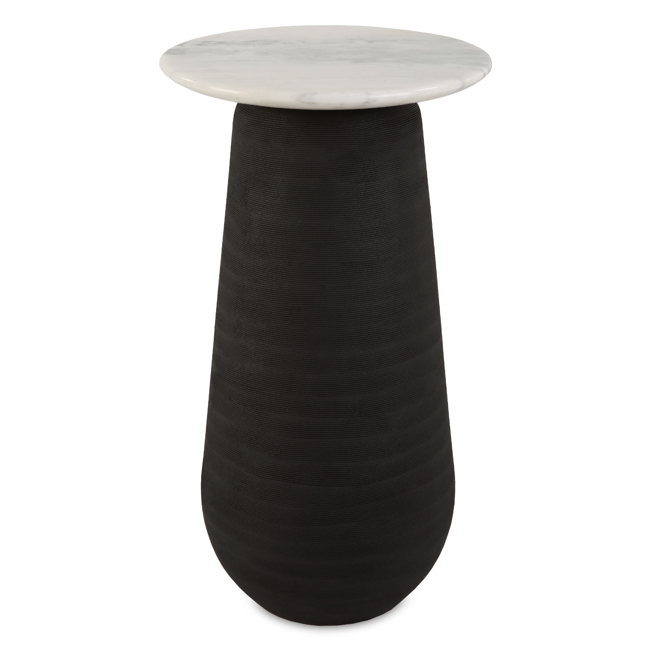 Total Eclipse Marble Accent Table large image 