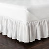 Peyton Ruffle Bed Skirt, Bedding by Surya, 80" length x 78" width thumbnail