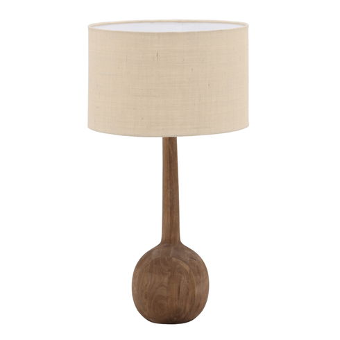 Noa Table Lamp Medium Brown