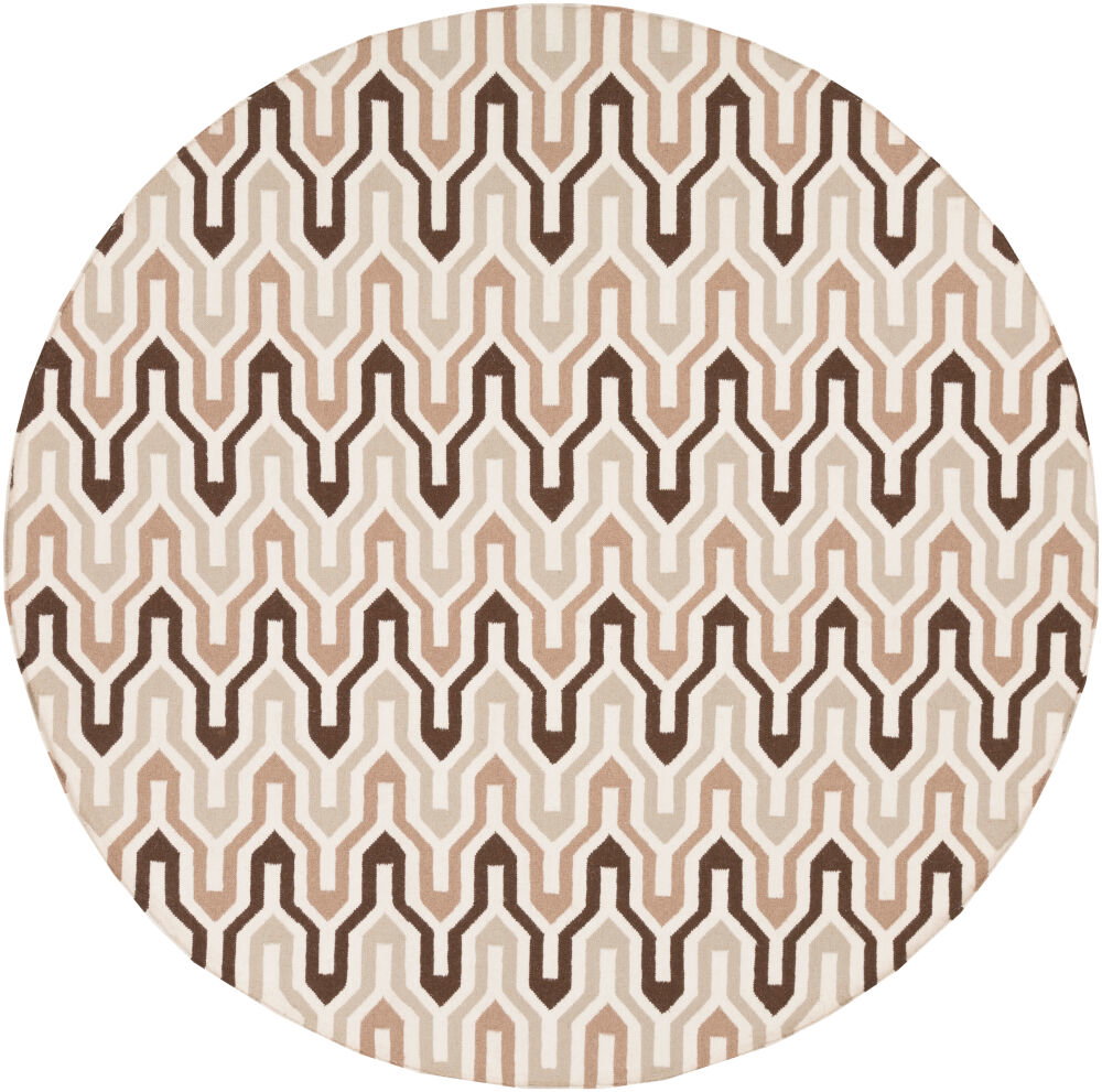 Fallon Handmade Rug, by Surya, 8' length x 8' width