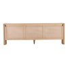 Lorcan Sideboard Light Natural, Sideboards & Buffet by Dovetail, 94.3" width x 32" height x 17.75" depth thumbnail 4