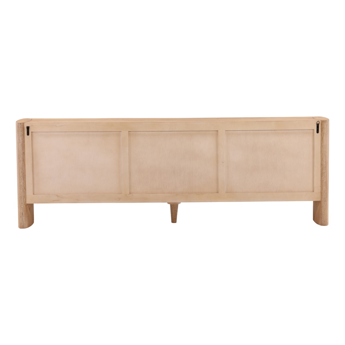 Lorcan Sideboard Light Natural, Sideboards & Buffet by Dovetail, 94.6" width x 32" height x 17.75" depth View 4