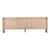 Lorcan Sideboard Light Natural, Sideboards & Buffet by Dovetail, 94.6" width x 32" height x 17.75" depth thumbnail 4