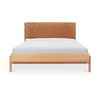 Colby Queen Bed Brown, by Moe's Home, 67" width x 41.34" height x 83" depth thumbnail 1