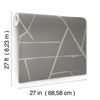 Intersect Grey Metallic Wallpaper thumbnail 8