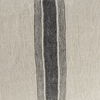 Hattie 13L x 21W Beige and Black Fabric Striped Decorative Pillow Cover thumbnail 10