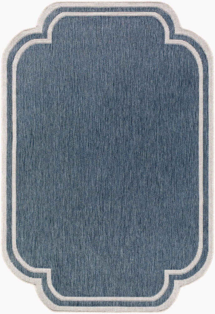 Miami Beach Machine Woven Rug, by Surya, 7'2.61" length x 2'7.5" width