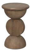 Romeo Side Tables, Set Of 3, Natural, Side & End Table by Sarreid, 14" length x 14" width x 22" height thumbnail 10