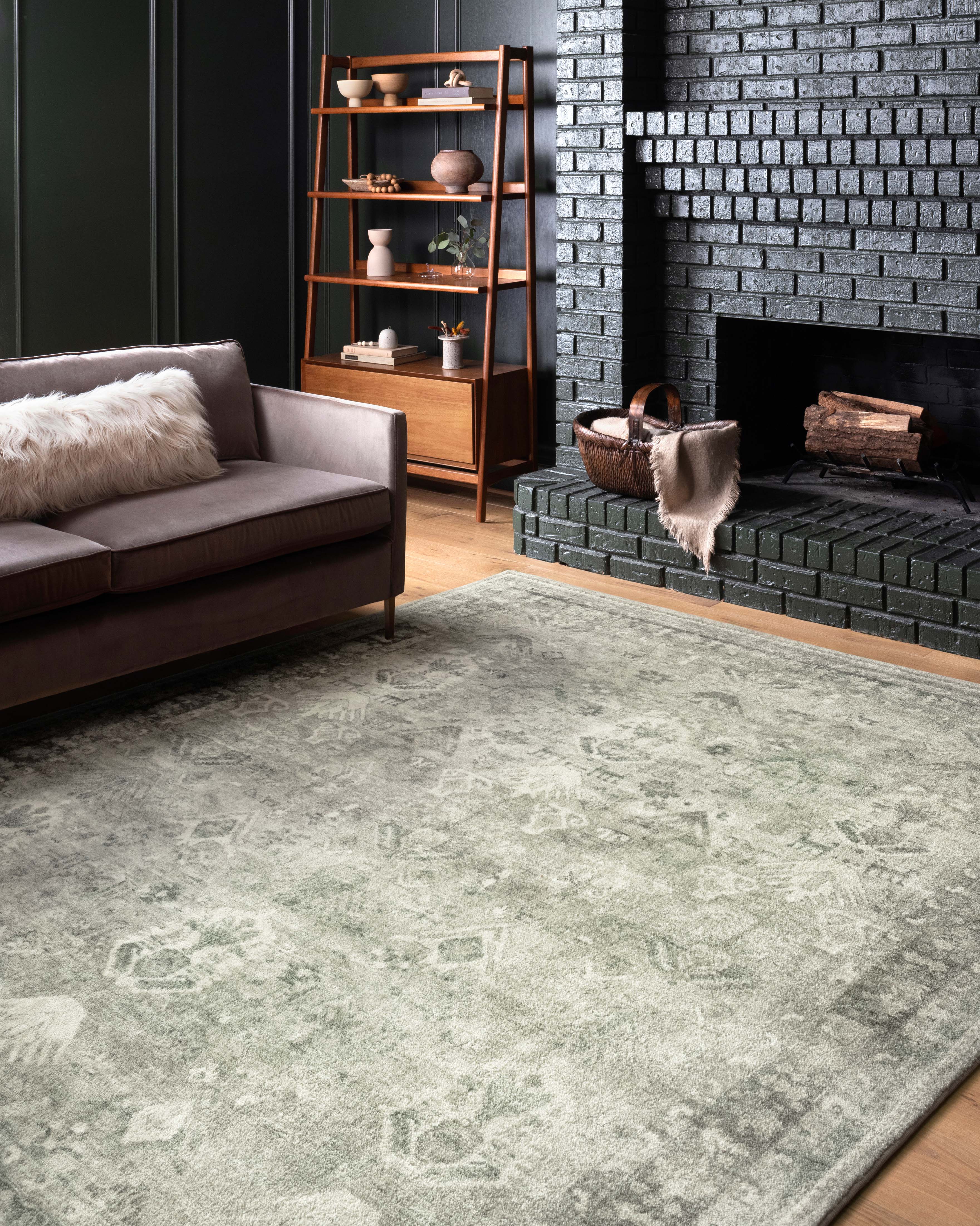 Loloi II Rosette Rug large image 