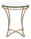 Round Side Table, Side & End Table by Sarreid, 20" length x 20" width x 22" height thumbnail 2