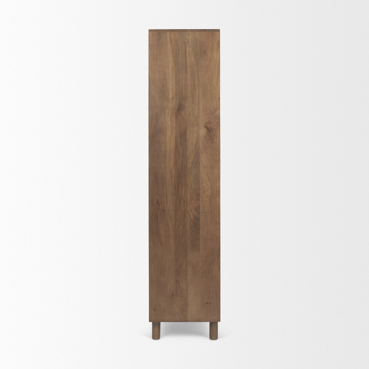Astrid 36.0L x 17.0W x 70.0H Medium Brown Solid Wood Armoire, Cabinets & Sideboard by Mercana, 36" length x 16" width x 70" height View 5